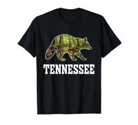 Tennessee Black Bear Forest Creek Wildlife Nature Scenic T-Shirt