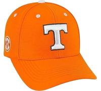 Tennessee Collegiate Adjustable Hats, Tennessee W/ Rear Word, One size