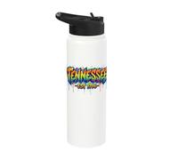 Tennessee EST 1796 - Graffiti Style TN State Pride Urban Stainless Steel Insulated Water Bottle