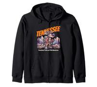 Tennessee, Hiking, Mountains, Camping Zip Hoodie