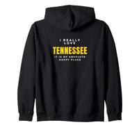 Tennessee I Really Love Tennessee Zip Hoodie