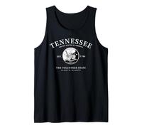 Tennessee Musical Heritage The Volunteer State Est 1796 Art Tank Top