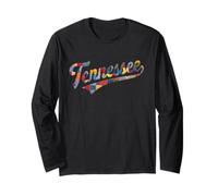 Tennessee Patchwork Script Southern Pride Women's Long Sleeve T-Shirt