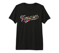 Tennessee Patchwork Script Southern Pride Women's Premium T-Shirt