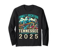 Tennessee Smoky Mountains Family Vacation 2025 Pigeon Forge Long Sleeve T-Shirt