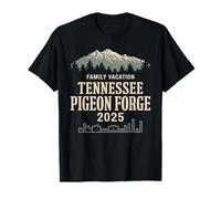 Tennessee Smoky Mountains Family Vacation 2025 Pigeon Forge T-Shirt