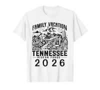 Tennessee Smoky Mountains Family Vacation 2026 Pigeon Forge T-Shirt