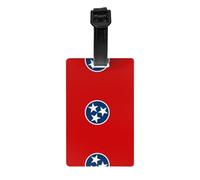 Tennessee State Flag Golf Bag Privacy Label, Detachable Briefcase (3.3 * 2.1 inches), Children's School Bag, Sports Bag Label, Travel Luggage Label
