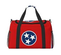 Tennessee State Flag It is a hand-held crossbody travel bag with large capacity and multi-functions, a must-have for outdoor travel