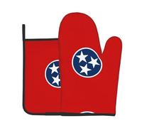 Tennessee State Flag Kitchen Oven Glove High Heat Resistant and insulation pads.