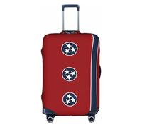 Tennessee State Flag Luggage Cover Suitcase Trolley Case Protector Elastic Washable Anti Scratch Fit 18-32 Inch