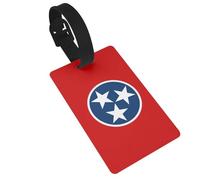 Tennessee State Flag Luggage Tag - Essential for Travelers - Suitable for Travel Bags and Suitcases