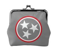 Tennessee State Flag Print Versatile Coin Purse Exquisite Mini Wallet Cute Change Pouch for Any Occasion