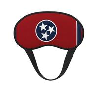 Tennessee State Flag Sleep Mask 100% Light Blocking Eye Mask for Sleeping, Sleep Mask for Unisex for Travel/Nap