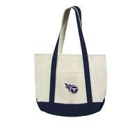 Tennessee Titans NFL Canvas Tote with Colored Strap