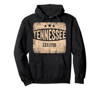 Tennessee vintage state Est 1796 proud patriot flag stars Pullover Hoodie