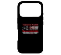 Tennessee Walker Horse With American Flag Case for iPhone 17 Pro