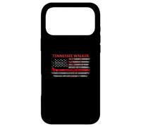 Tennessee Walker Horse With American Flag Case for iPhone 17 Pro Max