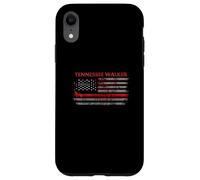 Tennessee Walker Horse With American Flag Case for iPhone XR