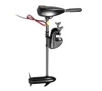 TENNIEX 12V 1.2HP Electric Outboard Motor, 800W 80LBS Electric Outboard Motor Boat Engine Adjusted Bracket, Motor Boat Fishing Boat Motor Engine Electric Start 1900R/Min