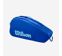 WILSON Ultra V5 Tour Tennis Racket Bag - Blue, Holds up to 6 Rackets