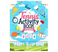 TENNIS ACTIVITY BOOK FOR KIDS: The Ultimate Hockey Themed Activity And Coloring Book including | Fun Puzzles, Mazes, Coloring Pages, Word Games, Brain ... Spot the difference... AND MUCH MUCH MORE!