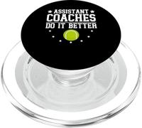 Tennis Assistant Coaches Do It Better PopSockets PopGrip for MagSafe