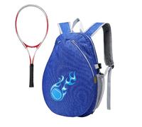 Tennis Backpack, Breathable Sports Backpack, Large Capacity Bag with Multi Pocket Feature, Authentic Sports Gear Support, Youth Player Bag for School Lessons Tournaments Travel Camp Usage