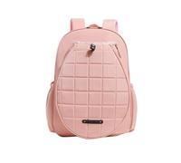 Tennis Backpack Kids - Adjustable Tennis Racket Bag,Tennis Racket Cover Case | Large-Capacity Tennis Racket Case, Water Resistant and Sturdy Fashionable Head Tennis Bag for Kids Women Men