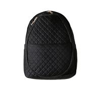 Tennis Backpack, Smart Internal Dividers, 31.75x17.27x44.45cm, Quilted Stylish Sling Bag, Pickleball Bag, Modern Athletic Aesthetic, for Tennis Racket Ball Equipment Match Sports Gym Practice
