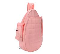 Tennis Backpack, with Wet Pocket for 2 Tennis Rackets, Large Capacity for Court Gear, Multiple Compartments, Padded Shoulder Straps (Pink)