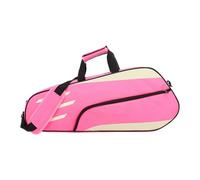 Tennis Bag 3 Racket Backpack - Tennis Racket Bags | Badminton Racket Cover Bag | Shoulder Badminton Organizing Carrying Bag with Handle | Racquetball Sport Tote Bag for Men Women