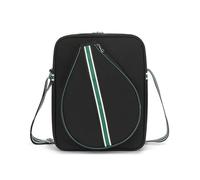 Tennis Bag, Racquet Tote, Multifunctional Lightweight Unisex Sports Carrier, Sturdy Storage Sling with Shoulder Strap, Racket Holder for Travel Outdoor Athletes Kids, 11.81x3.74x14.96 Inches