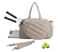 Tennis Bag, Sports Duffle Bag with Shoe Compartment, Water Resistant Racket Bag, Gym, Travel Areas, Weekend, Excursions, Commuting, Office Company, for Players