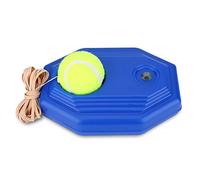 Tennis Ball Back Trainer,Tennis Training Ball Practice Balls Back Base with Rubber Elastic Rope for Single Person Practice