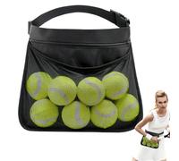 Tennis Ball Band Waist Holder, Table Tennis Ball Storage Pouch, Adjustable Golf Waist Bag for Competition Training Gym, Pickleball Accessories Storage