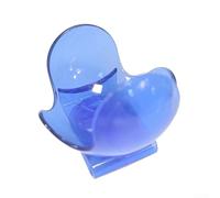 Tennis Ball Clip for Waistband Designed to Reduce Delay Between Serves by Keeping Ball Immediately Accessible (Blue)