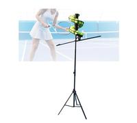 Tennis Ball Drop Machine, Adjustable 130-180cm,Portable Training Accessories Non Electric,for Stadium Home (No Include Balls)(Without extra track)