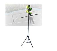 Tennis Ball Dropping Machine, No Electricity Required, 130-180cm Adjustable,for Beginners Training (No Include Balls)(Without extra track)