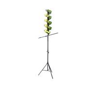 Tennis Ball Dropping Machine, No Electricity Required,Height Adjustable 130-180cm,for Beginners Teaching (No Include Balls)(With extra track)