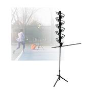 Tennis Ball Dropping Machine, No Electricity Required,Lightweight Height Adjustable 137-187cm,for Beginners Training(With extra track)