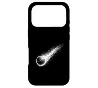 Tennis ball in black and white comet trail Case for iPhone 17 Pro