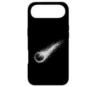 Tennis ball in black and white comet trail Case for iPhone Air