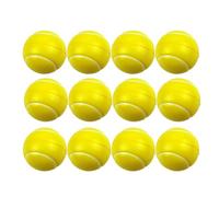 Tennis Ball, Indoor Plays Foam, Bounce Soft Sphere, Lightweight Sturdy Construction Bright Colors Waterproof Easy to Clean Standard Size for Kids, 1.97 Inches
