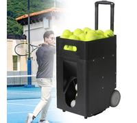 Tennis Ball Launcher, Portable Tennis Machine, Dual-Mode Control, Ideal for Beginner and Advanced Players, Perfect Tennis Trainer for Skill Improvement