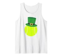 Tennis Ball - Leprechaun Hat St Patrick’s Day Tank Top