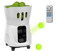 Tennis Ball Machine - Portable with Adjustable Frequency 1.8-8s, Large Capacity, Maximum Launch Distance 14m, Speed 8-60 km/h for Coaching and Training