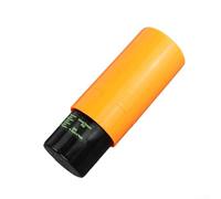 Tennis Ball Pressurizer Storage Container, Pressurized Canister to Restore Bounce and Extend Life, Holds 3 Standard Balls, Portable Plastic Tube, for Outdoor(Orange)