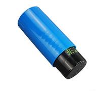 Tennis Ball Pressurizer Storage Container, Pressurized Canister to Restore Bounce and Extend Life, Holds 3 Standard Balls, Portable Plastic Tube, for Outdoor(Blue)