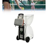 Tennis Ball Serving Launching Machine,Automatic Tennis Ball Launcher,Pt-Max C Portable Tennis Ball Machine,3 Modes of Intelligent Control,Serving Speed 20-140km/h,for Tennis Enthusiasts(Color:White)
